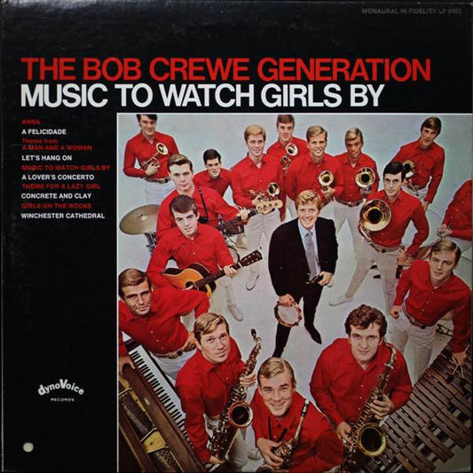 The Bob Crewe Generation : Music To Watch Girls By (LP, Mono)