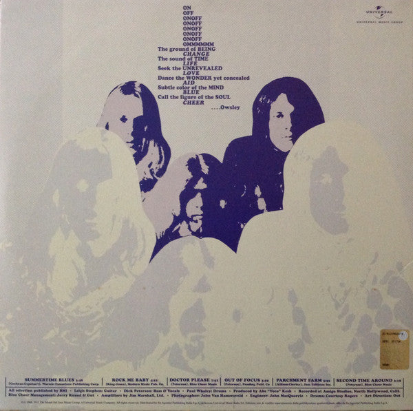 Blue Cheer : Vincebus Eruptum (LP, Album, RE, 180)