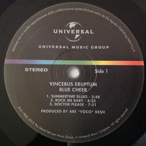 Blue Cheer : Vincebus Eruptum (LP, Album, RE, 180)