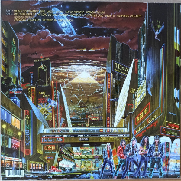 Iron Maiden : Somewhere In Time (LP, Album, RE)
