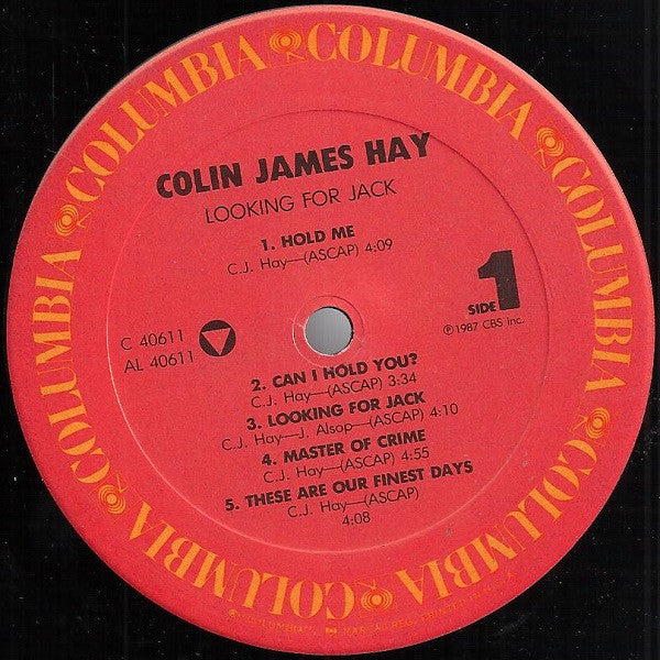 Colin Hay : Looking For Jack (LP, Album, Car)