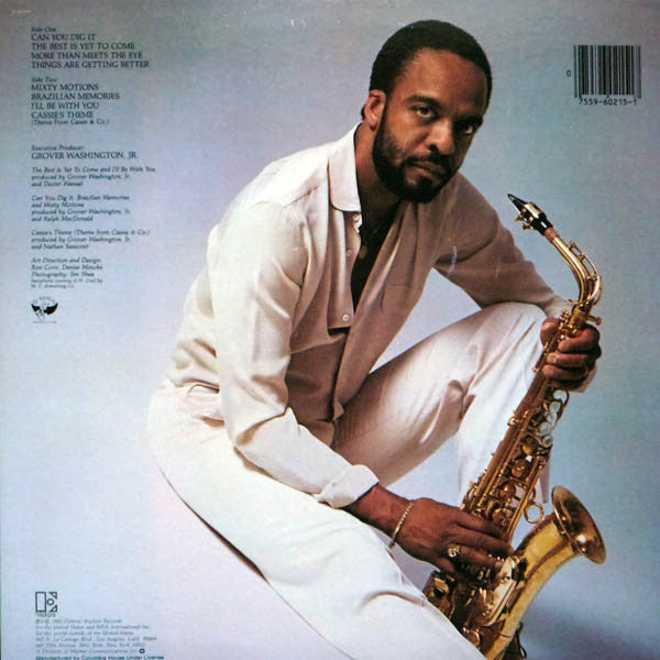 Grover Washington, Jr. : The Best Is Yet To Come (LP, Album, Club, Car)
