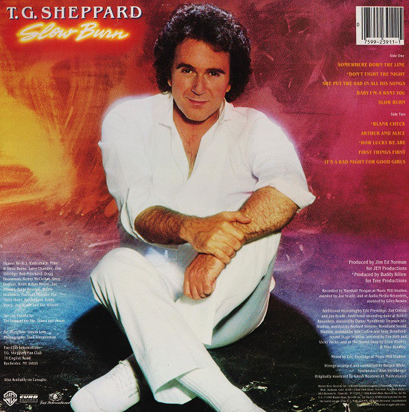 T.G. Sheppard : Slow Burn (LP, Album)