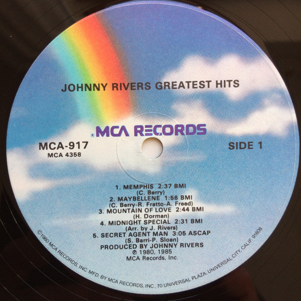 Johnny Rivers : Greatest Hits (LP, Comp)
