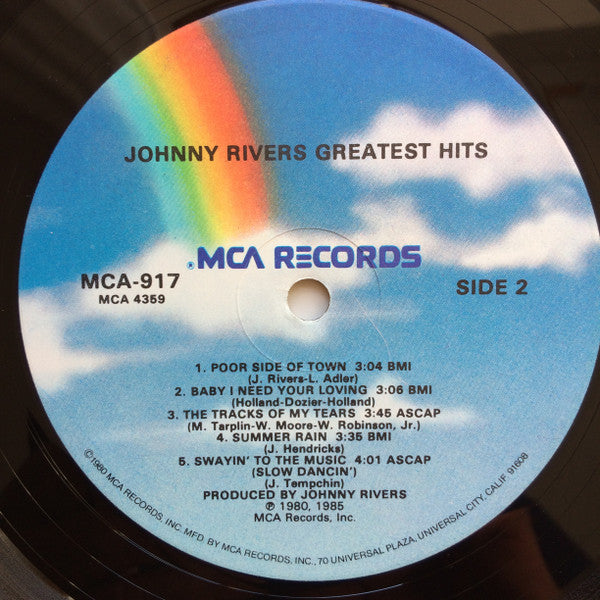 Johnny Rivers : Greatest Hits (LP, Comp)