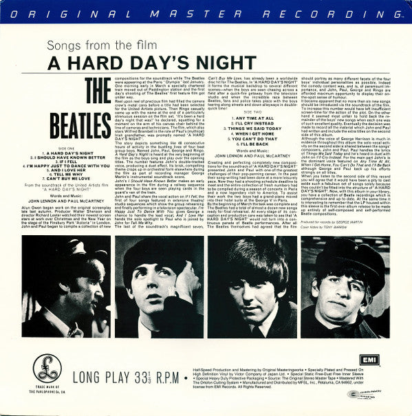 The Beatles : A Hard Day's Night (LP, Album, Ltd, RE, RM)