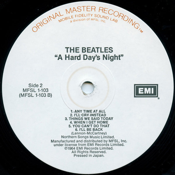 The Beatles : A Hard Day's Night (LP, Album, Ltd, RE, RM)
