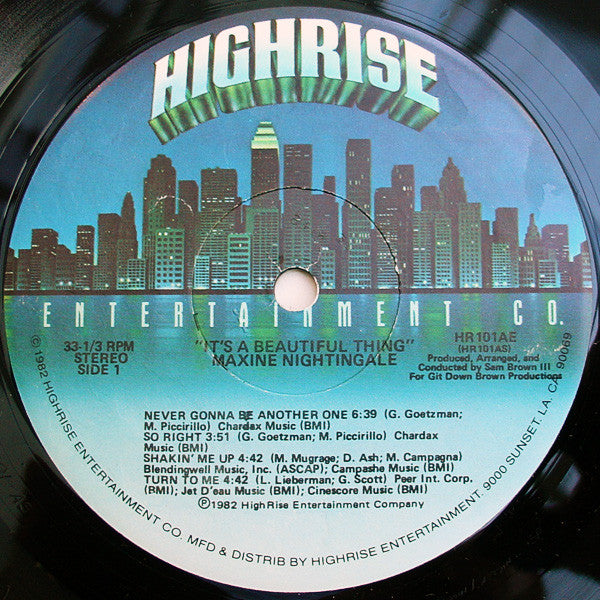 Maxine Nightingale : It's A Beautiful Thing (LP, Album, Spe)