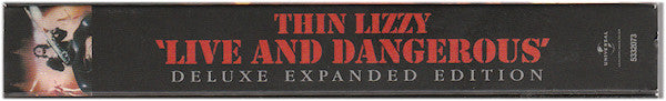 Thin Lizzy : Live And Dangerous (2xCD, Album, RE, RM + DVD-V, NTSC, Dol + Dlx, Exp)
