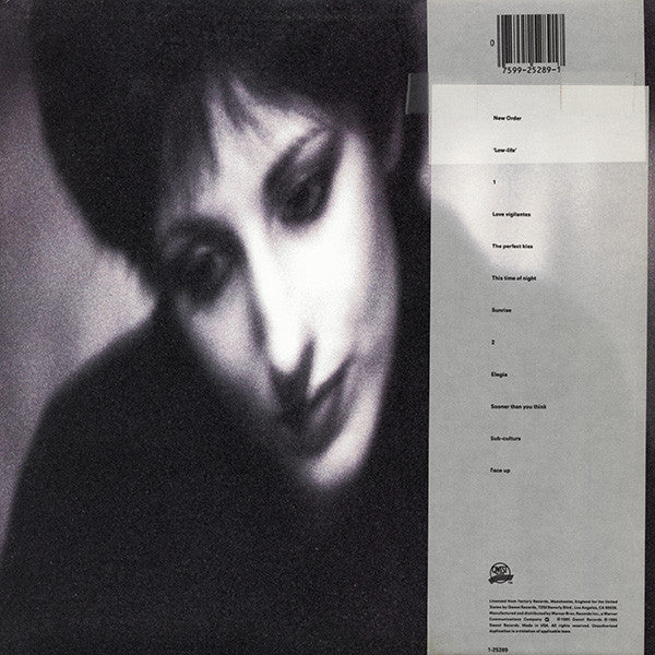 New Order : Low-life (LP, Album, Obi)