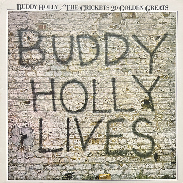 Buddy Holly / The Crickets (2) : 20 Golden Greats (LP, Comp, Club, Ind)