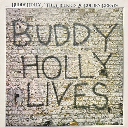 Buddy Holly / The Crickets (2) : 20 Golden Greats (LP, Comp, Club, Ind)