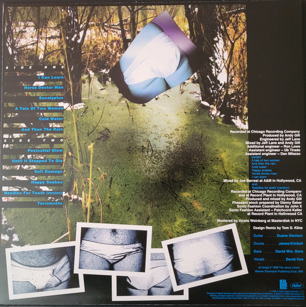 The Jesus Lizard : Blue (LP, Album, RSD, Ltd, RE, Blu)