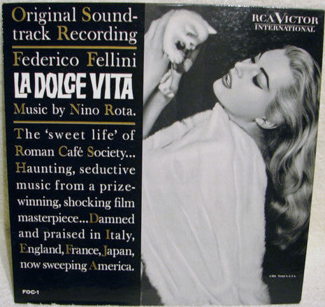 Nino Rota : La Dolce Vita (LP, Album, Mono)