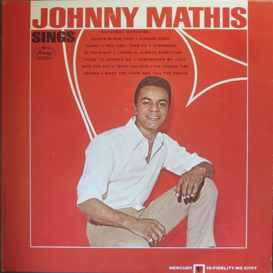 Johnny Mathis : Johnny Mathis Sings (LP, Album, Mono)