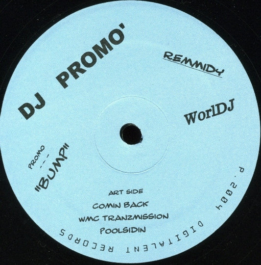 Remmidy : Bump (12", Promo)