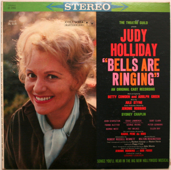 Judy Holliday : Bells Are Ringing (LP, RE)
