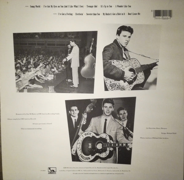 Ricky Nelson (2) : Teenage Idol (LP, Comp)