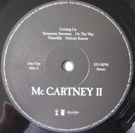 Paul McCartney : McCartney II (LP, Album, RE, RM, 180 + LP, Comp, RM, 180)