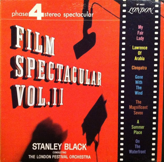 Stanley Black Conducting The  London Festival Orchestra : Film Spectacular Volume II (LP, Album)