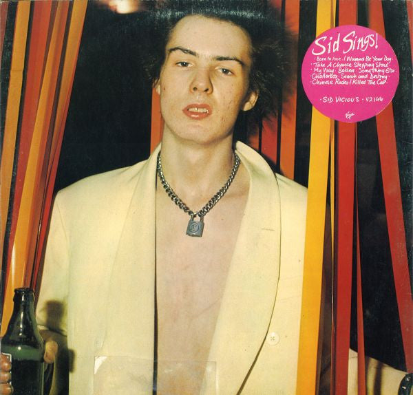 Sid Vicious : Sid Sings (LP, Album)