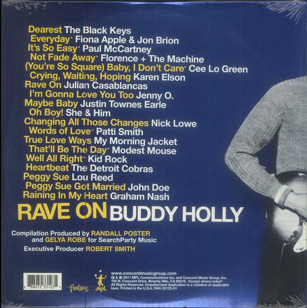 Various : Rave On Buddy Holly (2xLP, Comp, Ltd, 180)