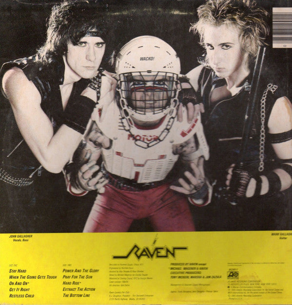 Raven (6) : Stay Hard (LP, Album)