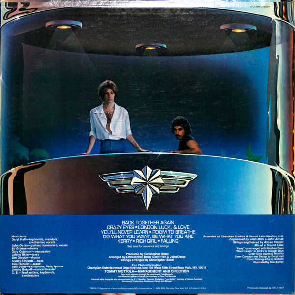 Daryl Hall & John Oates : Bigger Than Both Of Us (LP, Album, RE)