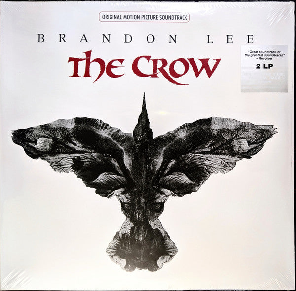 Various : The Crow (Original Motion Picture Soundtrack) (LP + LP, S/Sided, Etch + Album, RE, RP, Red)