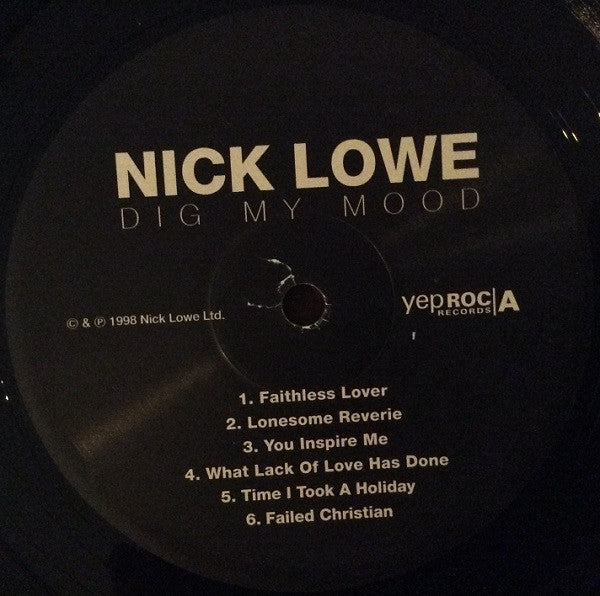 Nick Lowe : Dig My Mood (LP, Album, RE)