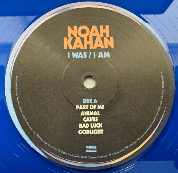Noah Kahan : I Was / I Am (LP, Album, RSD, Ltd, RE, Blu)