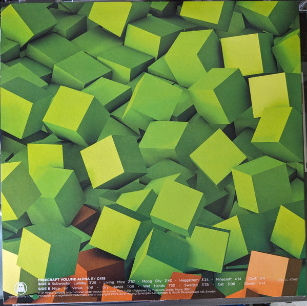 C418 : Minecraft Volume Alpha (LP, Album, RE, Gre)