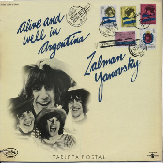 Zal Yanovsky : Alive And Well In Argentina (LP, Album, RE)