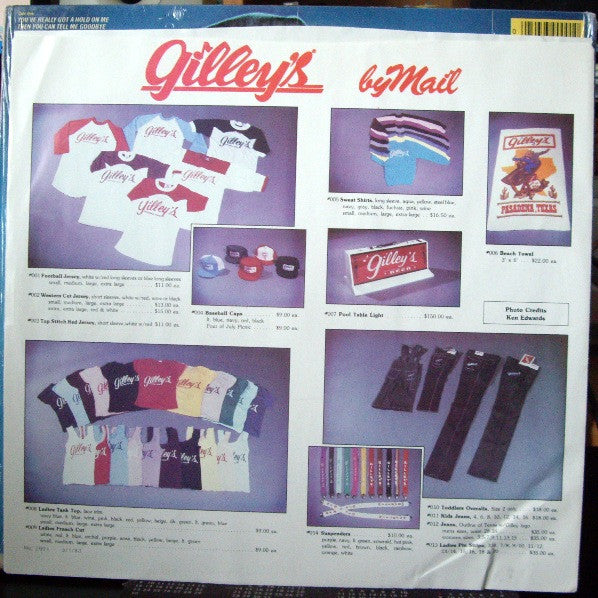 Mickey Gilley : You've Really Got A Hold On Me (LP, Album, Pit)