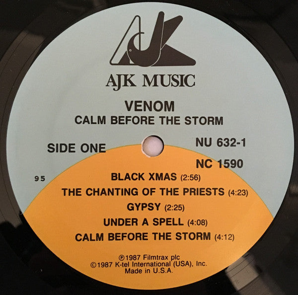 Venom (8) : Calm Before The Storm (LP, Album)
