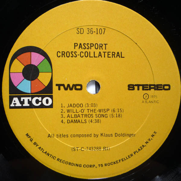 Passport (2) : Cross-Collateral (LP, Album, RI )