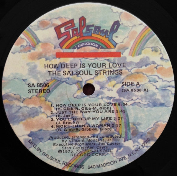 The Salsoul Orchestra : How Deep Is Your Love (LP, Album)