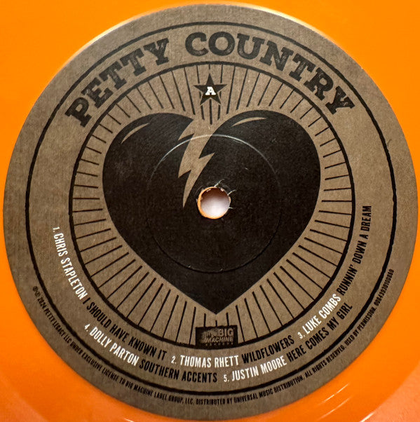 Various : Petty Country (A Country Music Celebration Of Tom Petty) (2xLP, Album, Ora)