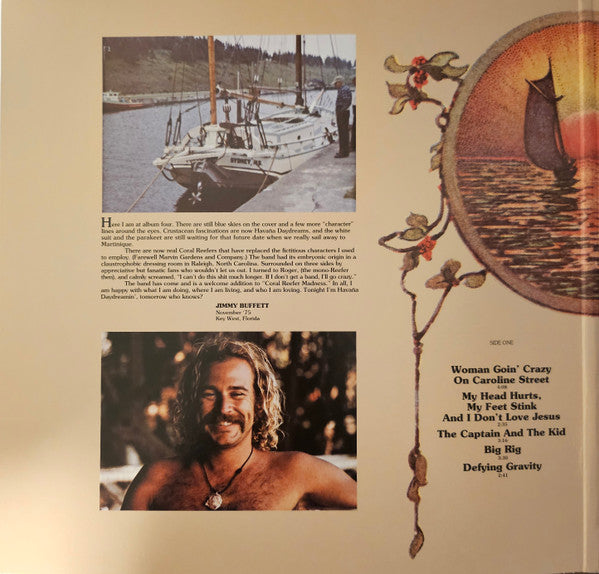 Jimmy Buffett : Havaña Daydreamin' (LP, Album, Ltd, RM, Red)