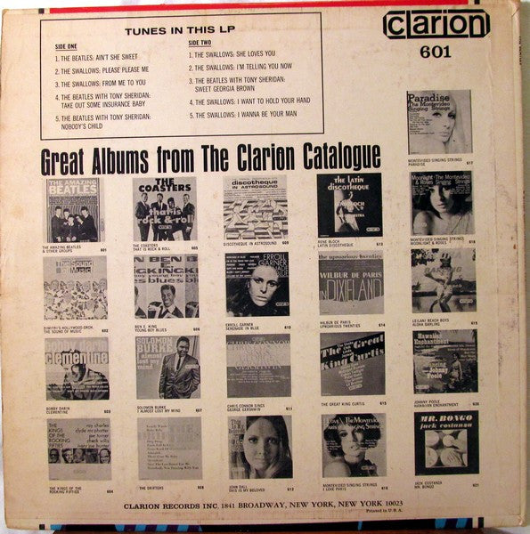 The Beatles, Tony Sheridan, The Swallows (5) : The Amazing Beatles & Other Great English Group Sounds (LP, Comp)
