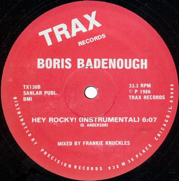 Boris Badenough : Hey Rocky! (12")