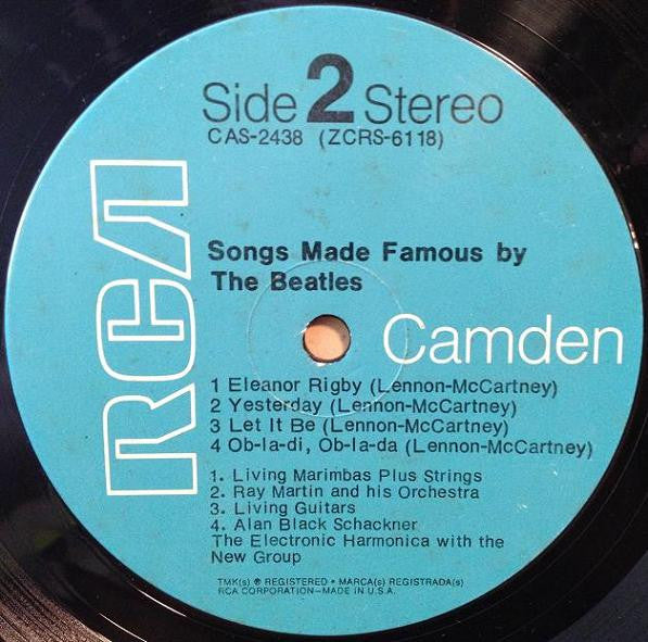 Various : Songs Made Famous By The Beatles (LP, Comp)