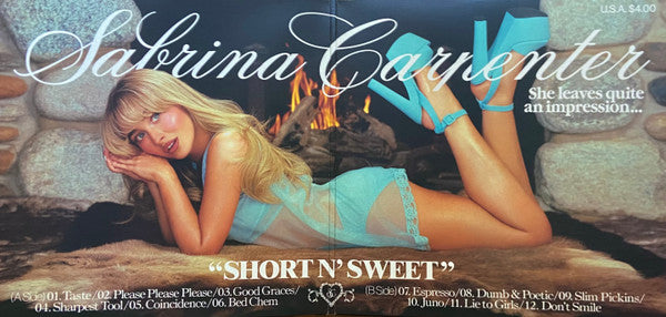 Sabrina Carpenter : Short N' Sweet (LP, Album, Pin)