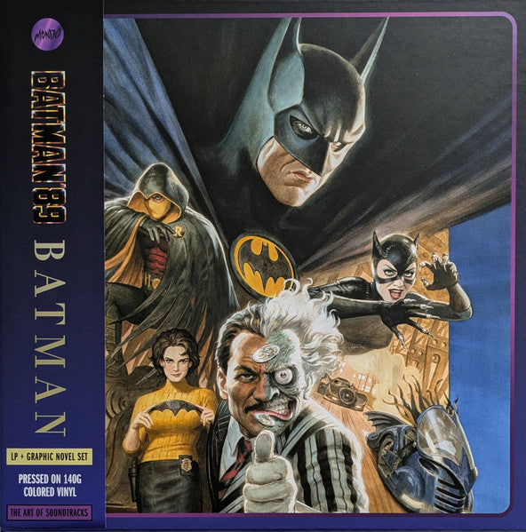 Danny Elfman : Batman (Original Motion Picture Score) (Box, Ltd, RE, Bat + LP, Album, RE, RM, Pur)
