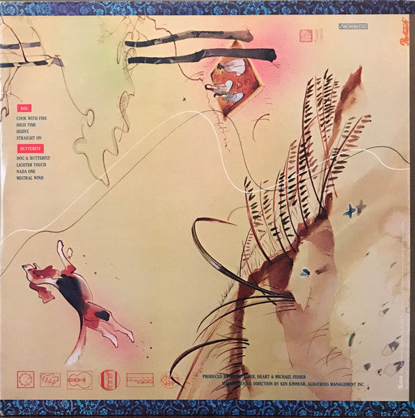 Heart : Dog & Butterfly (LP, Album, Ter)