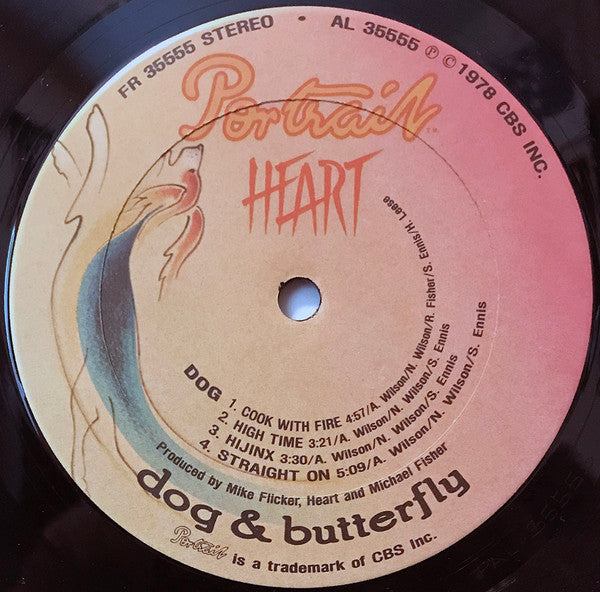 Heart : Dog & Butterfly (LP, Album, Ter)