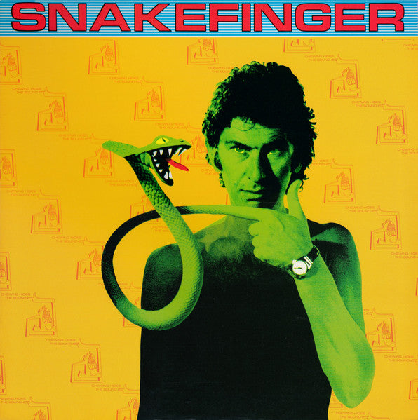Snakefinger : Chewing Hides The Sound (LP, Album, Gre)