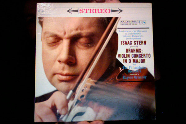 Johannes Brahms, Isaac Stern : Violin Concerto In D Major (LP, Album)