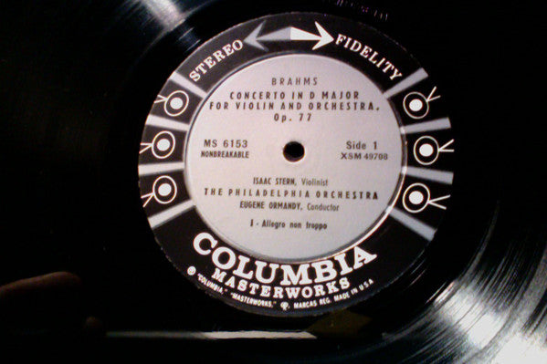 Johannes Brahms, Isaac Stern : Violin Concerto In D Major (LP, Album)