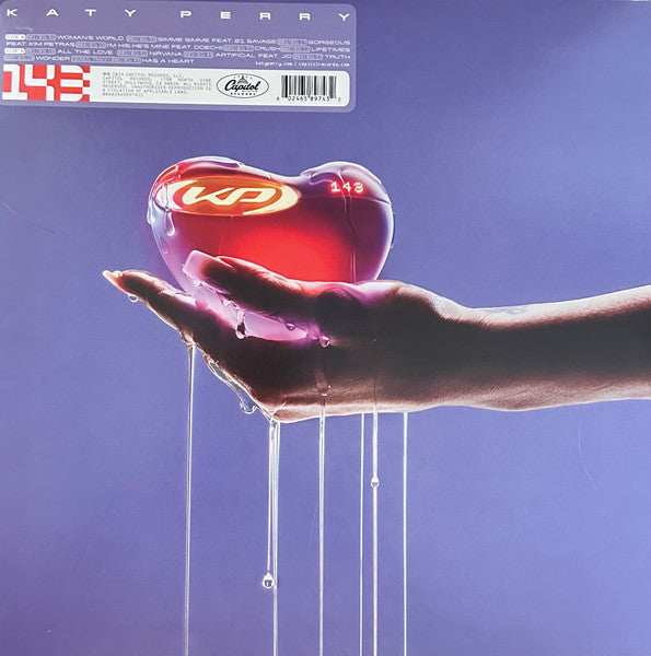 Katy Perry : 143 (LP, Album, Ltd, Red)